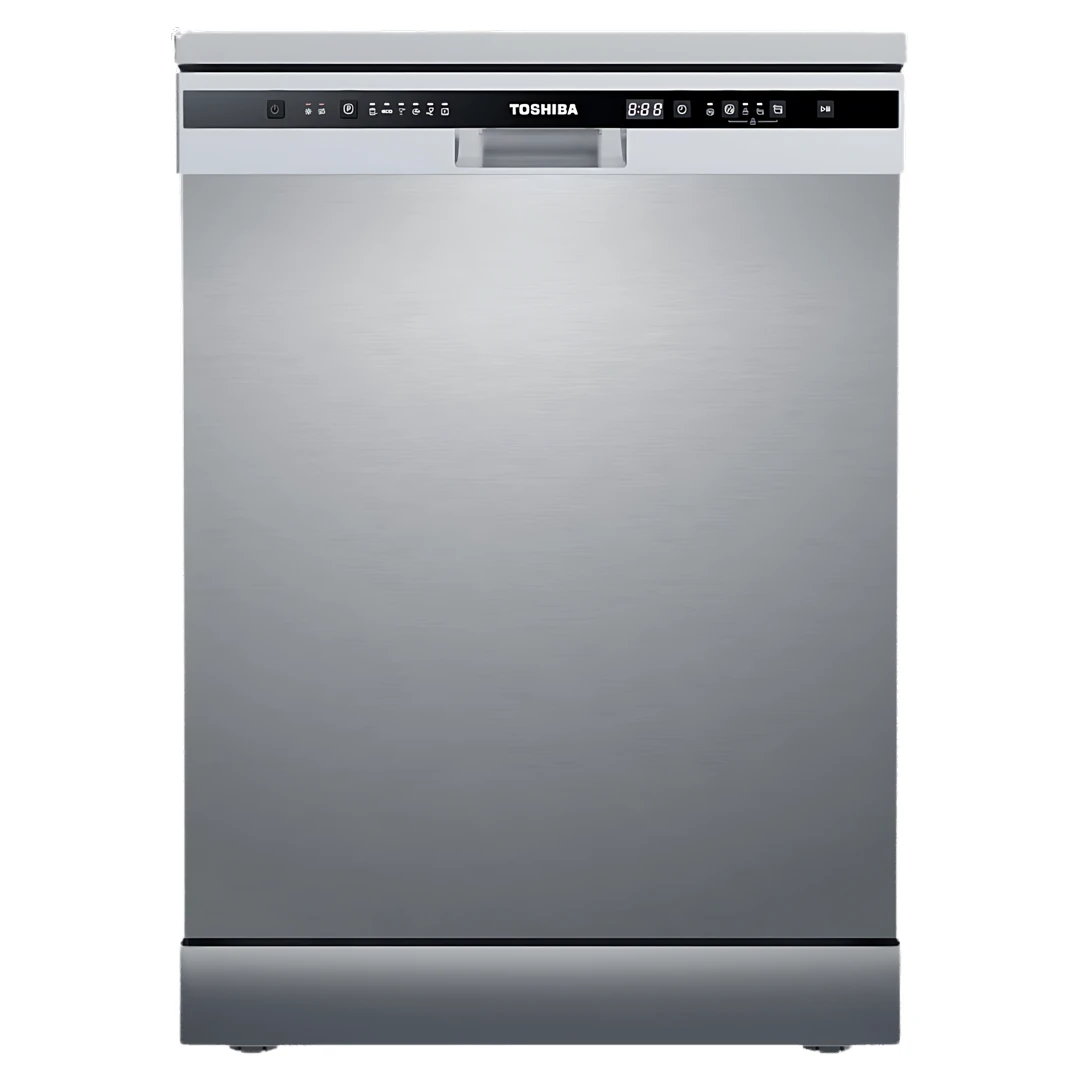 غسالة اطباق توشيبا، 13 فرد، فضي، DW-13F8AF(SS)-EG